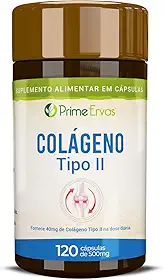 Colágeno Tipo 2 Saúde das Articulações 120 Cáps Prime Ervas
