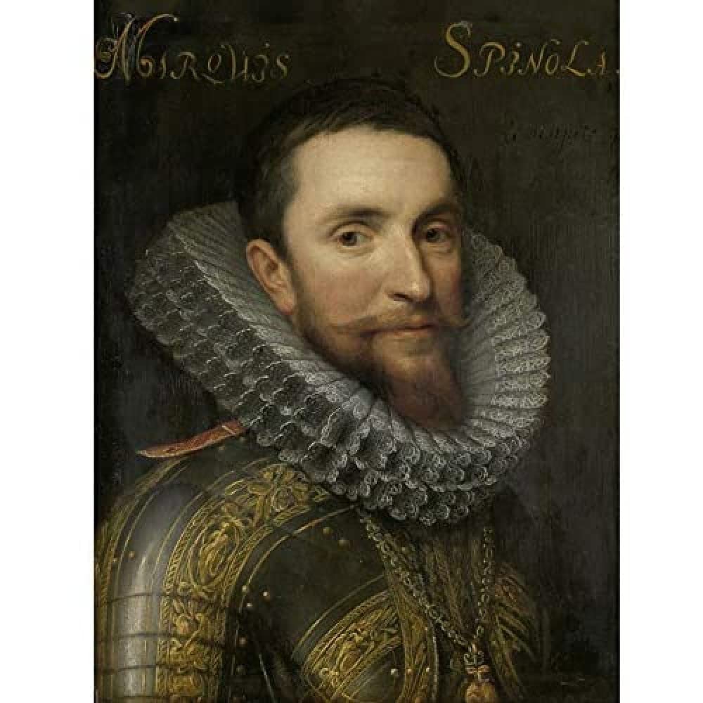 Artery8 Van Mierevelt Portrait Ambrogio Spinola Unframed Wall Art Print Poster Home Decor Premium