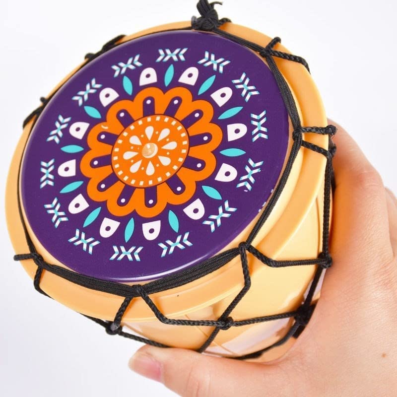 LIOONS Trendy Djembes Drum Colorful Ethnic Hand Drum Creative Ethereal Drum for Beginners Shaman Drum and Adult Drum miniatura 5