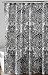 Lush Decor Aubree Shower Curtain, 72 x 72", Black/White