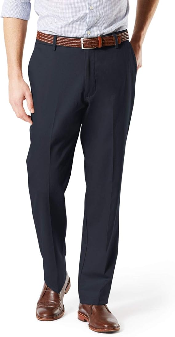 Dockers Men's Classic Fit Signature Khaki Lux Cotton Stretch Pants