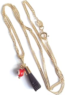 Protection Necklace for Woman Genuine Azabache Pendant Cadena Mal de Ojo - coolthings.us