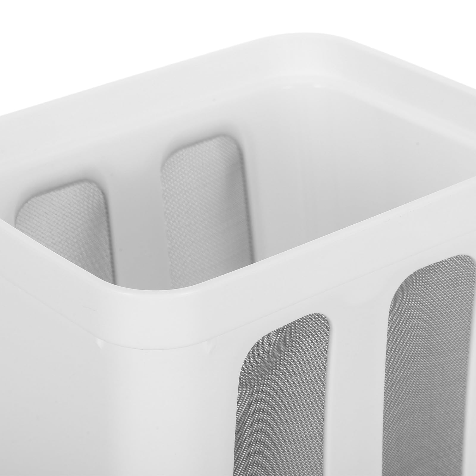 1 zestaw greckich sit do jogurtu z pokrywką - 1,8 l wielokrotnego użytku plastikowe sitko do żywności - filtr do - domowy filtr do jogurtu, separator do mleka sojowego