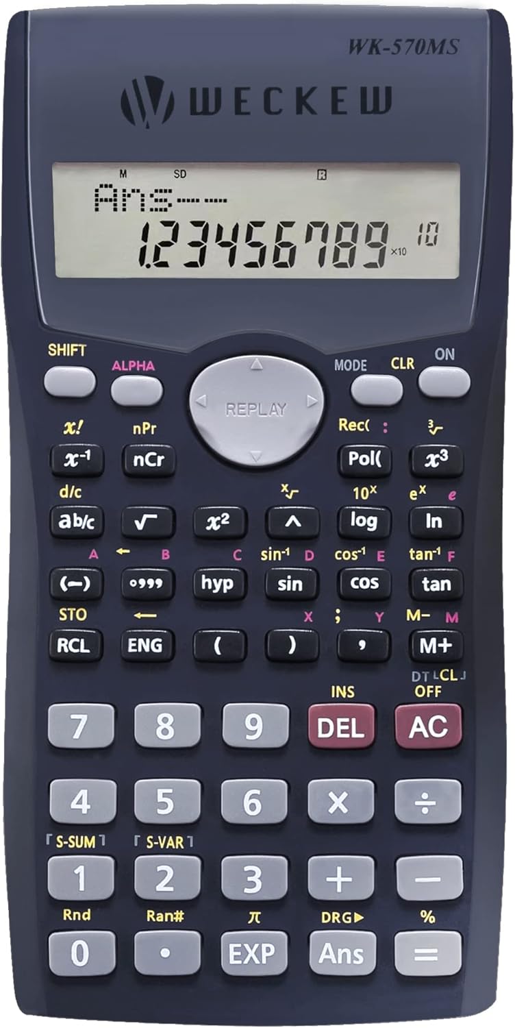WECKEW Scientific Calculator, Engineering Scientific Calculator with