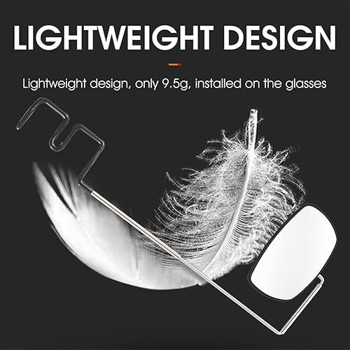 Miniatura 4 de Espejo de bicicleta Gafas de ciclismo Montura Espejo retrovisor de bicicleta Espejo retrovisor ajustable Gran Angular Vista trasera para Montaña