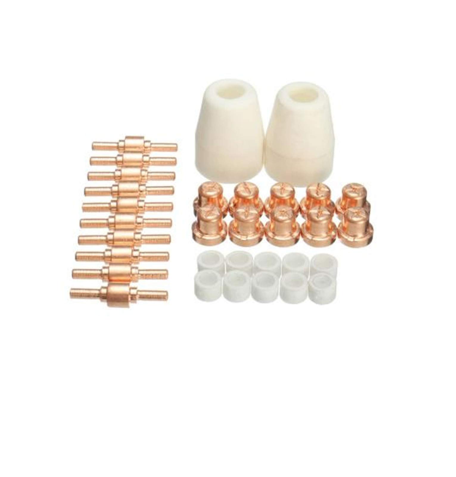 32Pcs Air Plasma Cutter Torch Consumables Kit for Cutting Welding Machine
