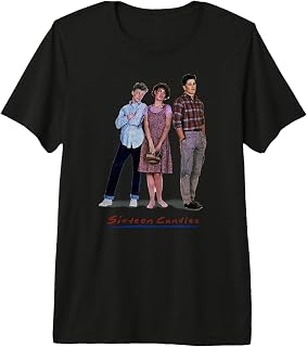 Sixteen Candles Distressed Trio Portrait Premium T-Shirt