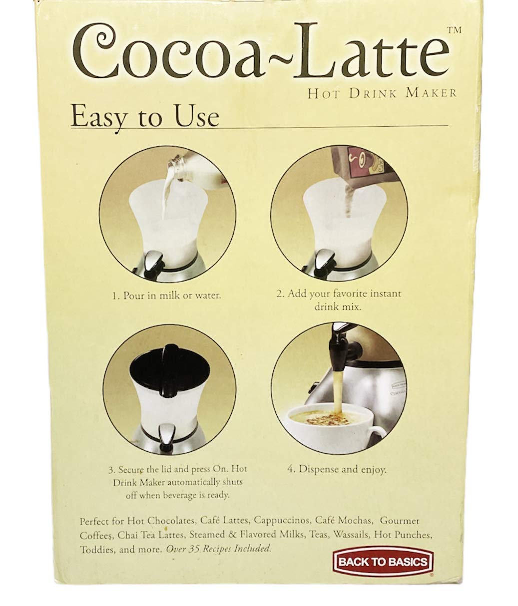Latteページ Amazon.com: Back to Basics Cocoa-Latte Hot Drink Maker - Espresso