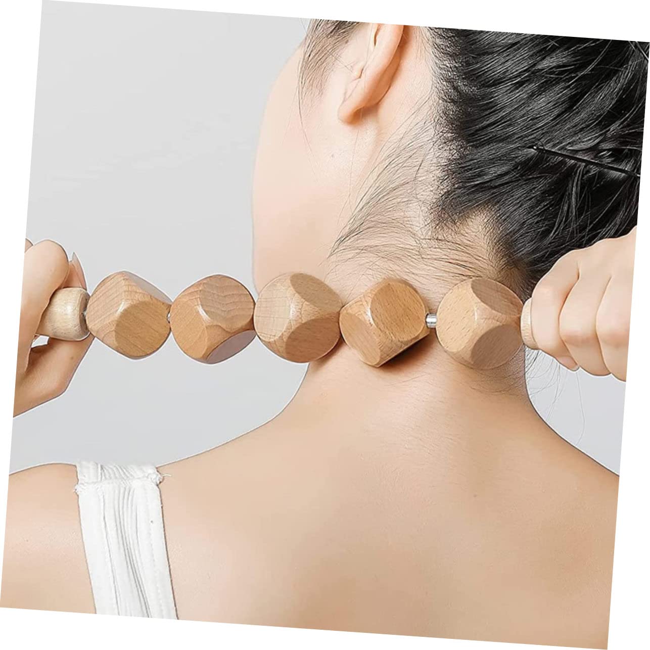 FRCOLOR 2pièces Massage Bois Multifonctionnels Outils De Fitness Pour Soulager La Fatigue Légers Et Portables