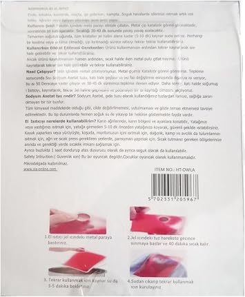 Heart Deer Pocket Stove, Hand Warmer, 2 Hot Water Bags PVC 9Cm