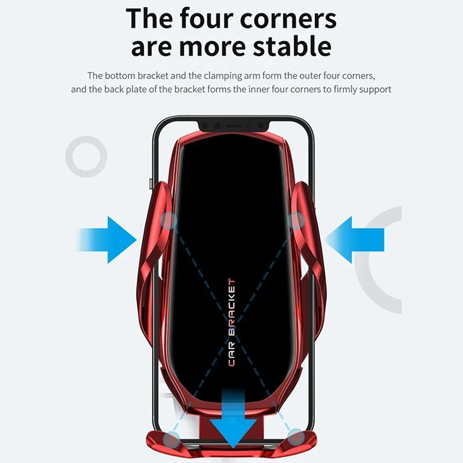 Uchwyt samochodowy na telefon Stojak Smartphone Mobilny Odpowietrznik Grawitacyjny GPS w uchwycie samochodowym, Pasuje do iPhone'a Xiaomi Samsung Huawei