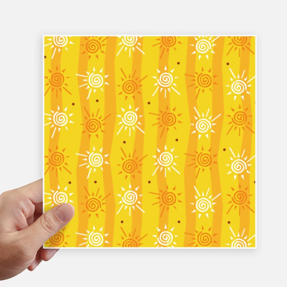 Stickers de río pintado a mano de 20cm cuadrados para pared y portátil DIYthinker