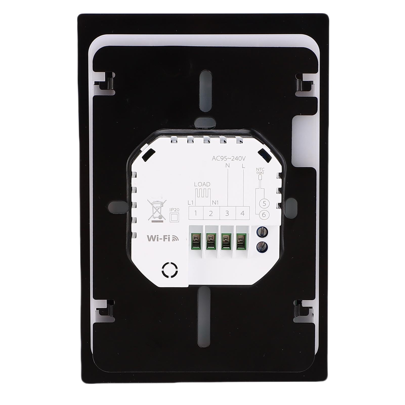 Termostato Intelligente per la Casa, Programmabile a 2,4 GHz con Controllo Remoto Touch Screen dell'APP Smart Life, Termostato Digitale Senza Cavo C Richiesto per Sistemi di Riscaldamento e