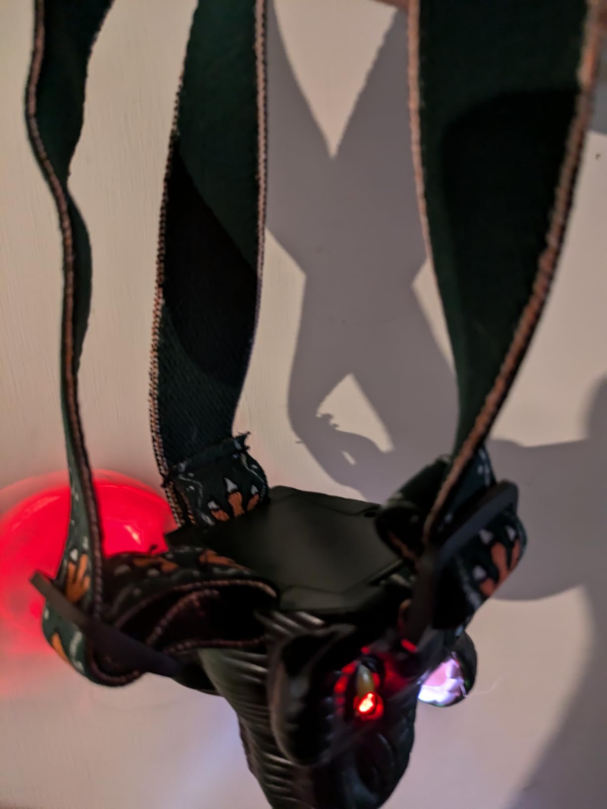 LED Dinosaur in use