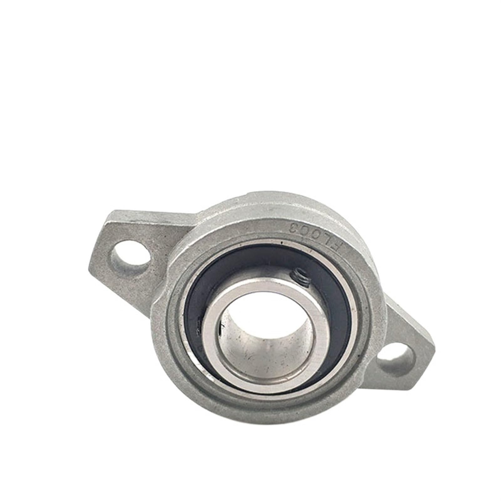 MIELEU Mounted Bearing Cuscinetti 2 Pezzi KFL004 Cuscinetto autoallineante con alloggiamento in ghisa Montato da 20 mm for Ball Bearing Skate Bearings