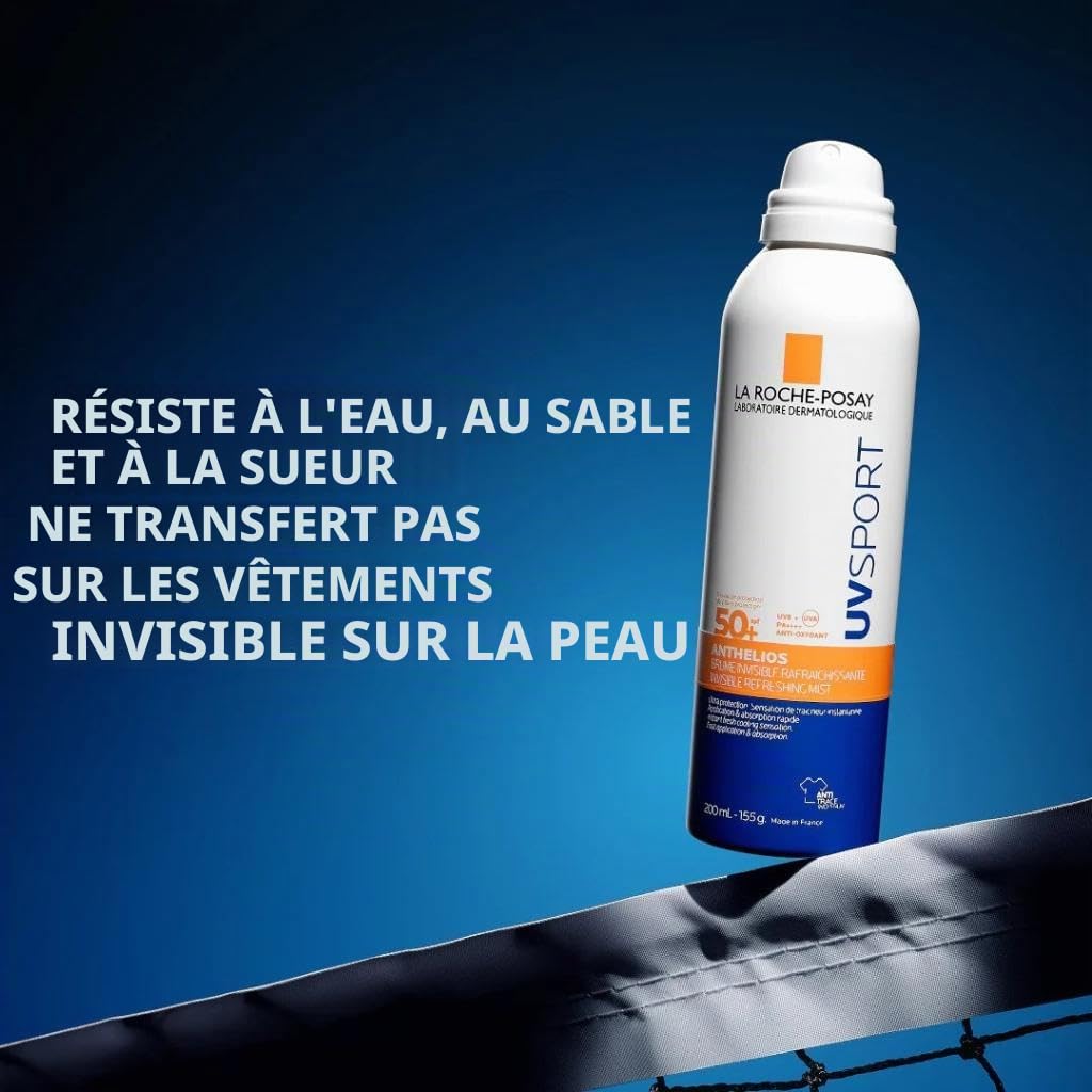 La Roche Posay Anthelios UV Sport Brume SPF50+, tous types de peau, 200 ml