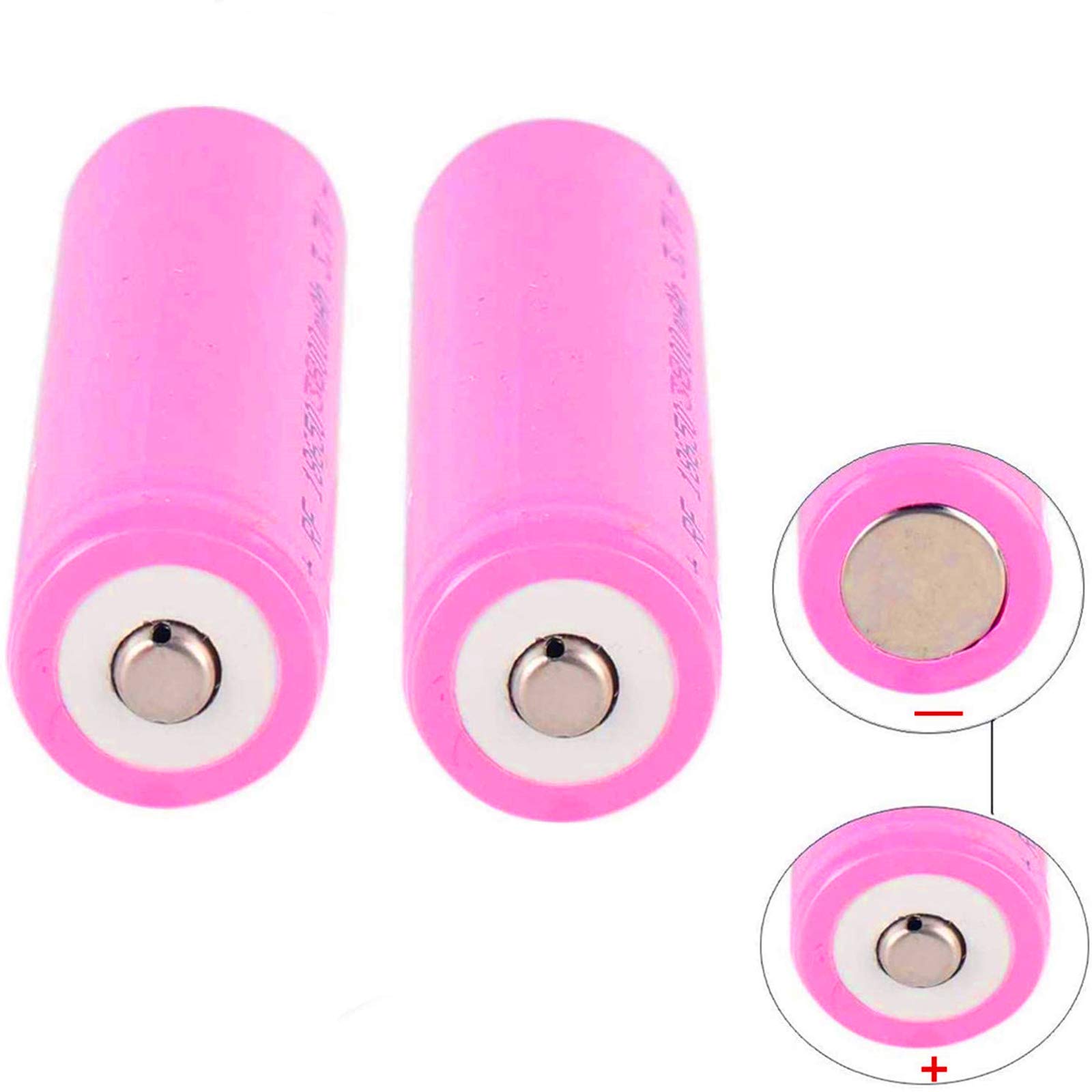 Amazon.co.jp: 超高輝度18650懐中電灯(2本)充電池 (4本)と高速充電器