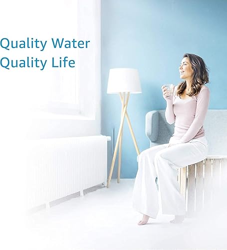 Miniatura 8 de AQUA CREST Filtro de agua, diseñado para filtro de agua Brita Elite, jarras y dispensadores, todos los días, UltraMax, Metro+, XL y más, dura 6