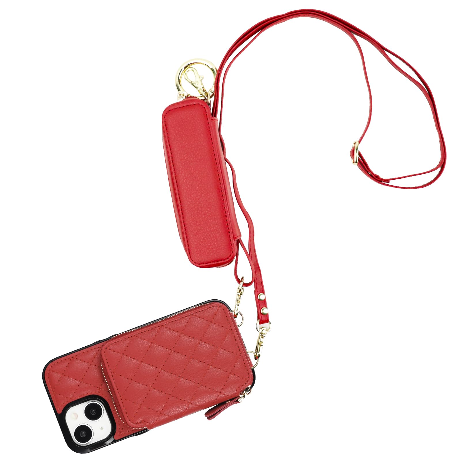 Amazon.com: Bocasal A Stylish Crossbody Wallet Case for iPhone 15