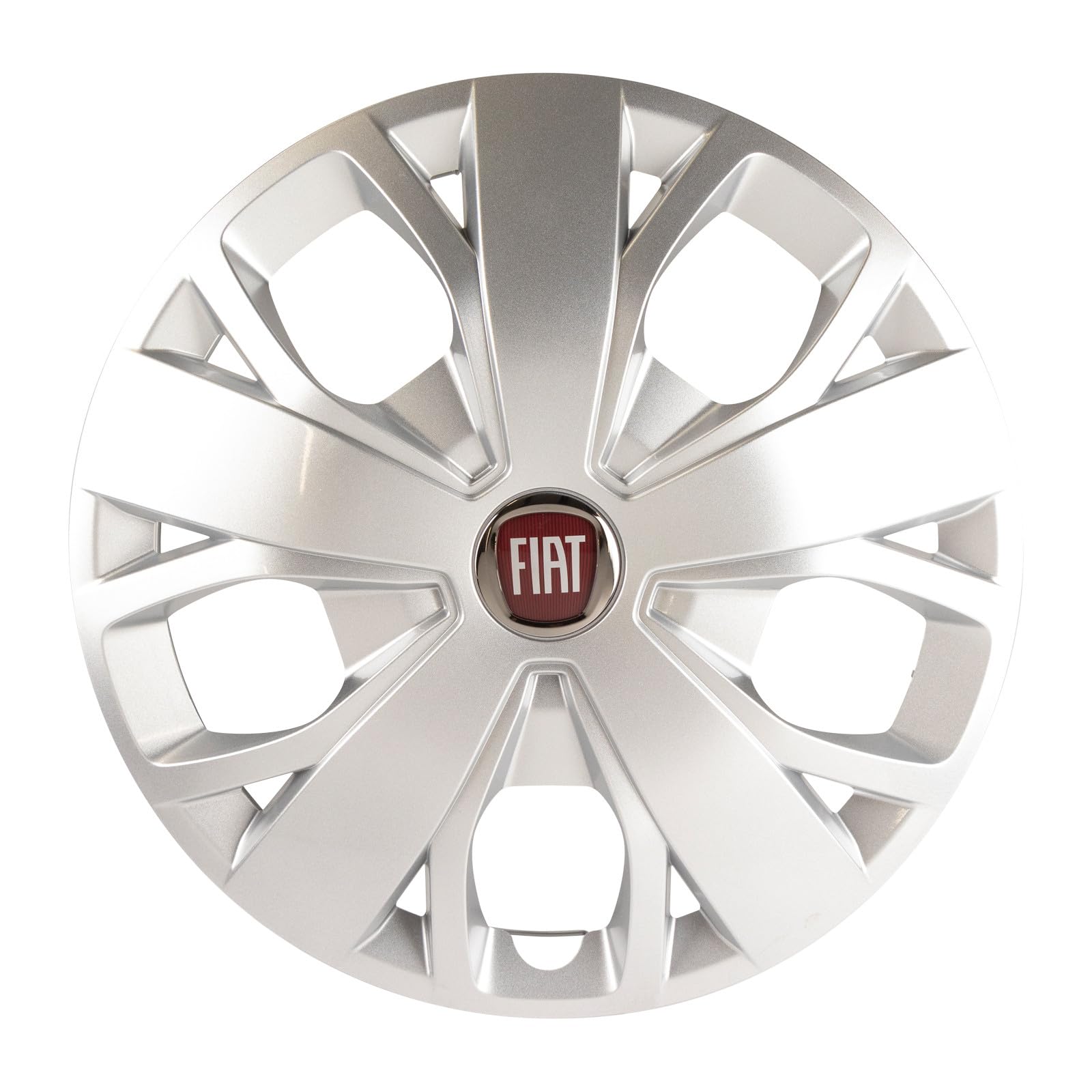 Oryginalna kołpaka Fiat 16 cali felga emblemat czerwony 1374088080