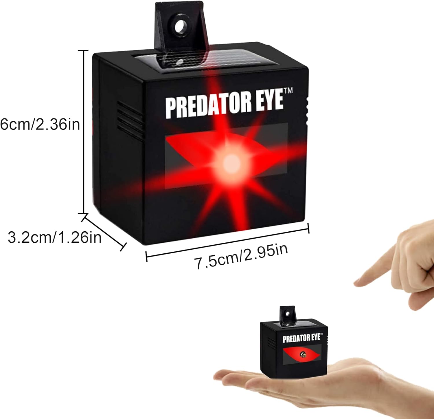 ASPECTEK Predator Eye with dimensions labeled