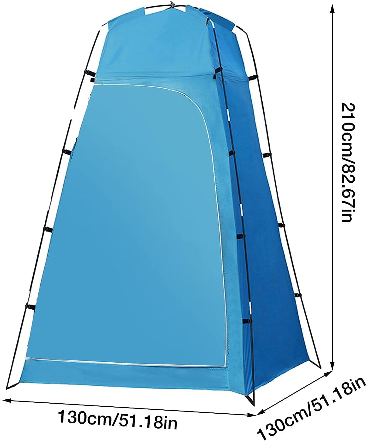 Toilettenzelt Pop Up Pop-Up-Zelte Zelt for Campingzelt Dusche Sichtschutzzelt for Umkleiden Umkleidekabine Strand Angeln Wandern Tragbares Outdoor-Toilettenzelt