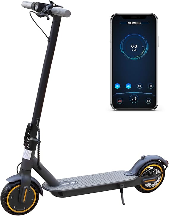 AOVOPRO Electric Scooter Adult, 350W Motor, 30km Long Range, Max Speed