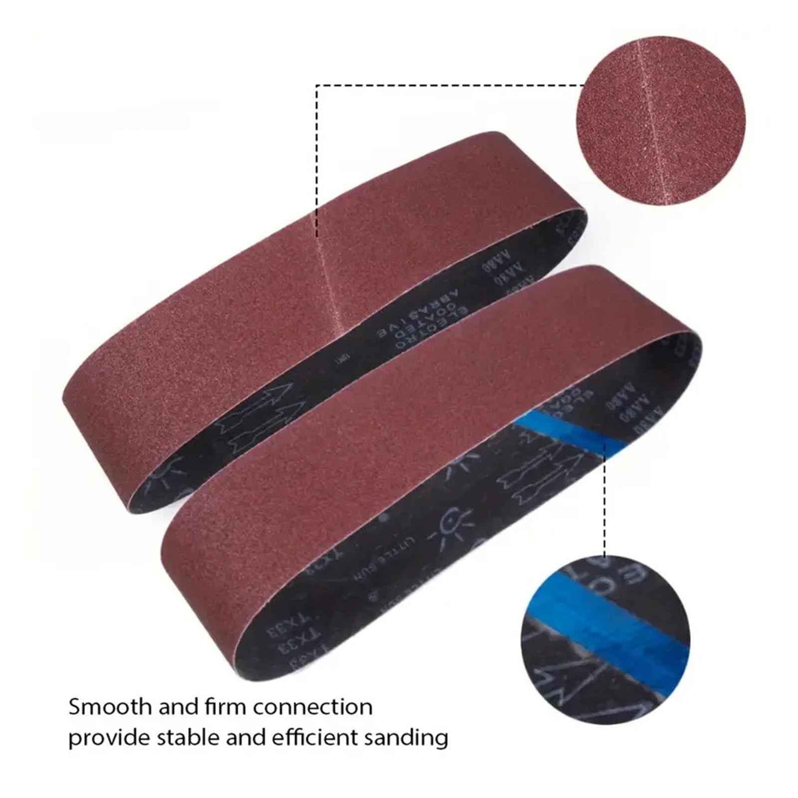 Nastro Abrasivo Da 15 Pollici 3x21 (75x533,0 Mm) Per Levigatrice