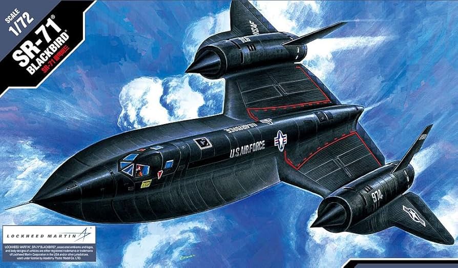 Amazon | アカデミー(Academy) 1/72 アメリカ空軍 SR-71