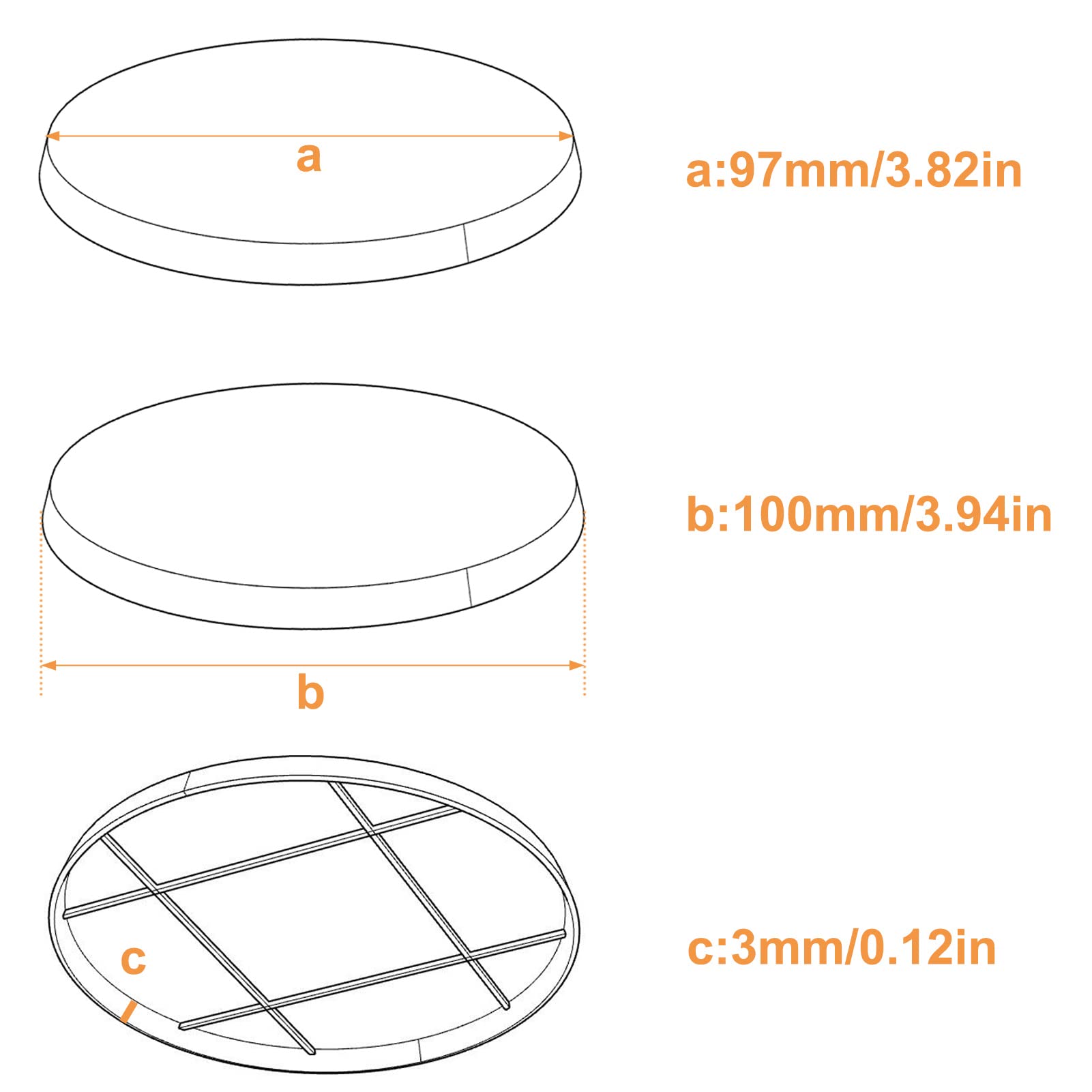 Basi Rotonde Per Miniature Basi Per Miniature Wargame 40mm Rotonde - Foto 14
