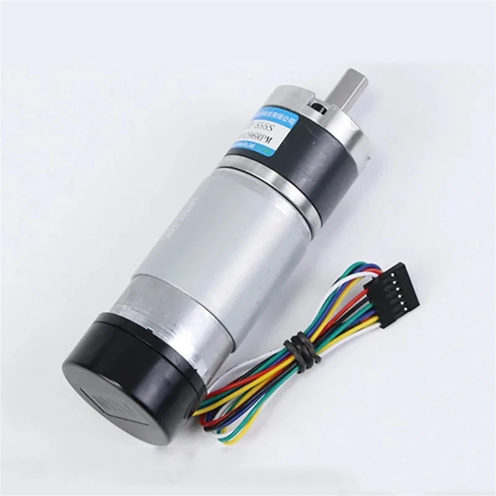 YPEZASDLW 12V 24V 36mm DC Gear Motor Planetary with Encoder High Torque Speed Adjustable CW CCW Electric 36GP-555S(12V only motor,58RPM 8MM)