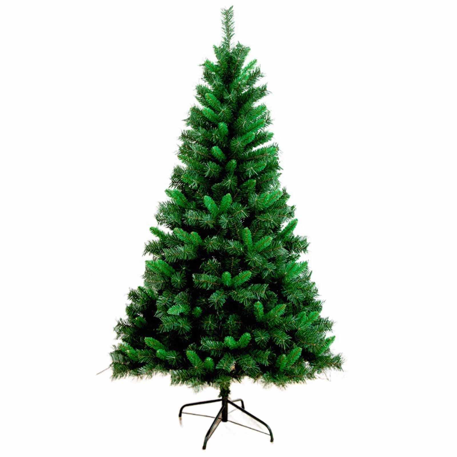 Fuß großer künstlicher Weihnachtsbaum mit stabilem Metallsockel. Üppiger Weihnachtsbaum für Zuhause, Büro, Geschäft und Partydekoration. Einfach aufzubauen