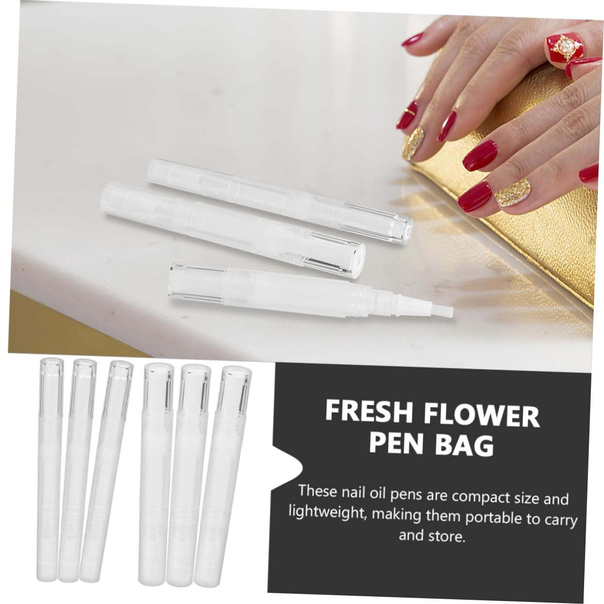 Amazon.co.jp: HAKIDZEL 空のキューティクルオイルペン12個セット 3ml