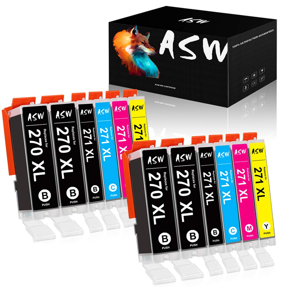 Confezione valore da 5 colori PGI-270XL CLI-271XL Coraljet Confezione valore da 5 colori PGI-270XL CLI-271XL Coraljet