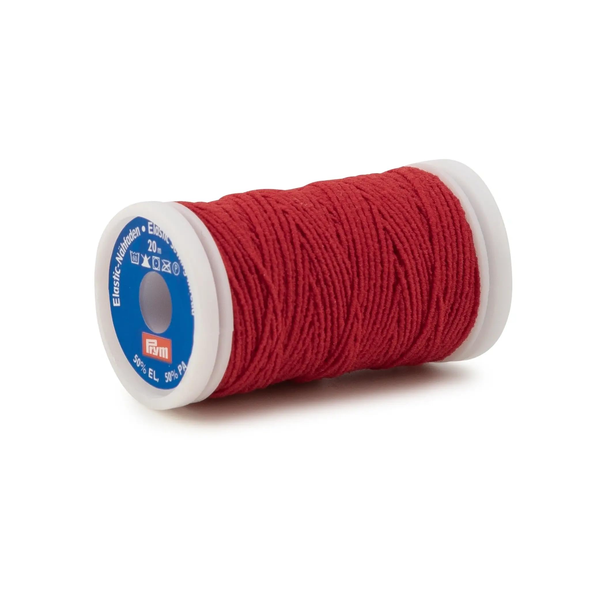 Prym - Elastic Sewing Red (0.5mm, 20m) Thread - 1 Unit - Image 2