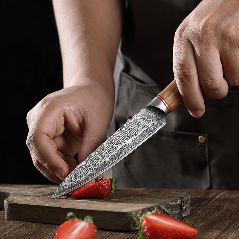 Set Cuchillos Cocina 5 Piezas Acero Forjado miniatura 5