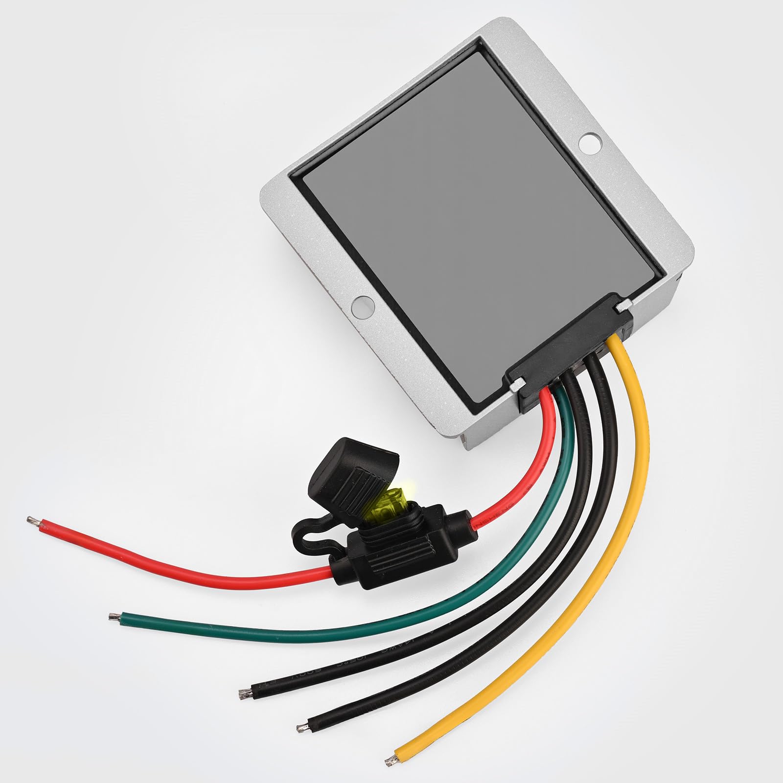 Acc Control - Convertidor reductor de voltaje de 20 A, 240 W CC, 24 V, 36 V, 48 V, reductor de voltaje y carrito de golf, transformador impermeable con fusible