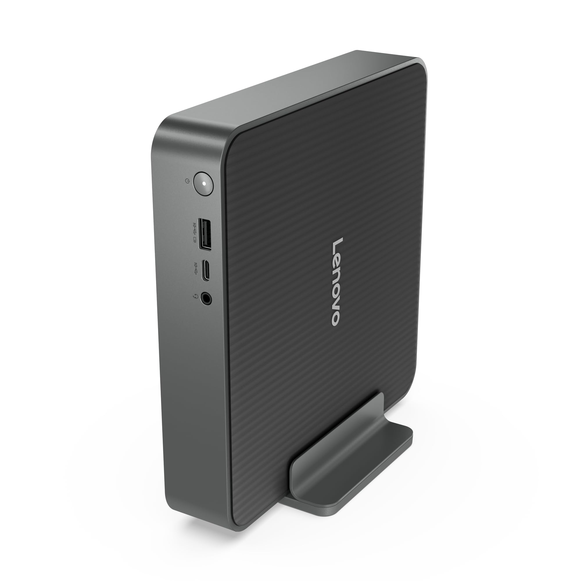 Lenovo IdeaCentre Mini x Desktop-PC | Copilot+ PC | Snapdragon X X1-26-100 | 32GB RAM | 1TB SSD | Qualcomm Adreno Grafik | Windows 11 | Luna Grau | 1L | 3 Monate Premium Care