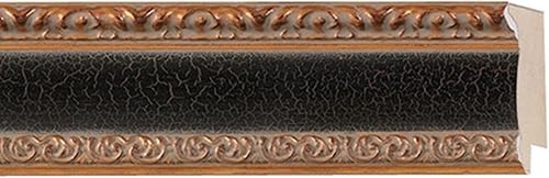 Miniatura 7 de Marco de fotos de madera real dorada de 15 x 15 pulgadas de ancho de 1.75 pulgadas  Profundidad del marco interior de 0.5 pulgadas  Marco de fotos