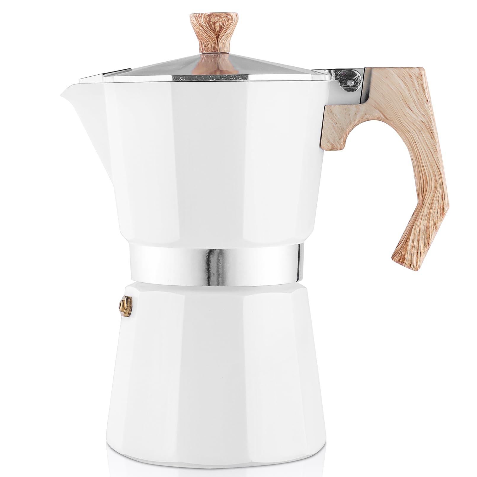 Amazon.com: wedrink Stovetop Espresso Maker Aluminum Moka Pot 6