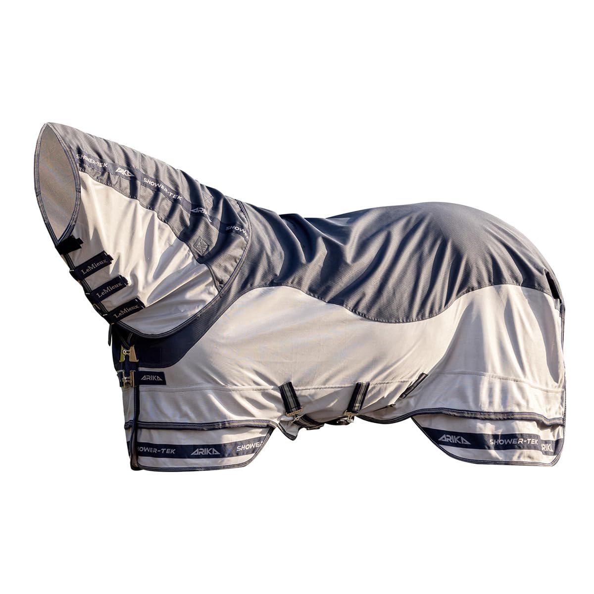 LeMieux Arika Shower-Tek Fly Rug - Silver 6ft6