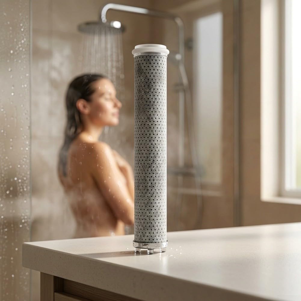 para filtro de para ducha Repuesto ACF Carbono 11cm Reduce para cloro