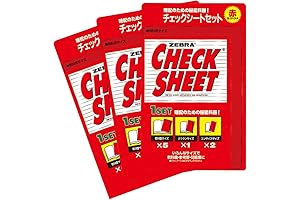 Zebra Checkle Pen for Memorization and Check Sheet Accuracy