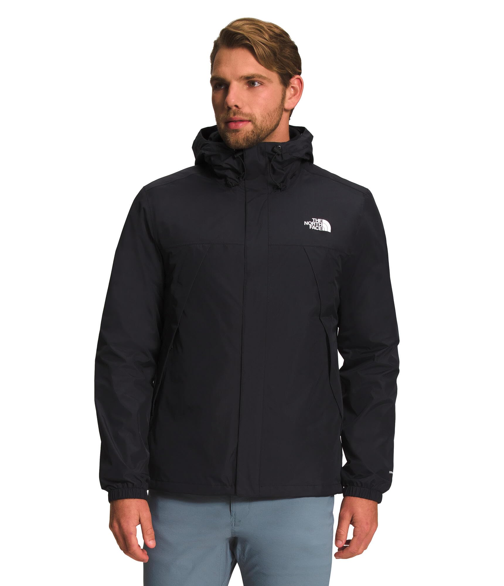 THE NORTH FACE Men's Antora Triclimate Jacket | Waterproof Shell, Warm Inner Fleece Layer, Adjustable 3 Piece Hood