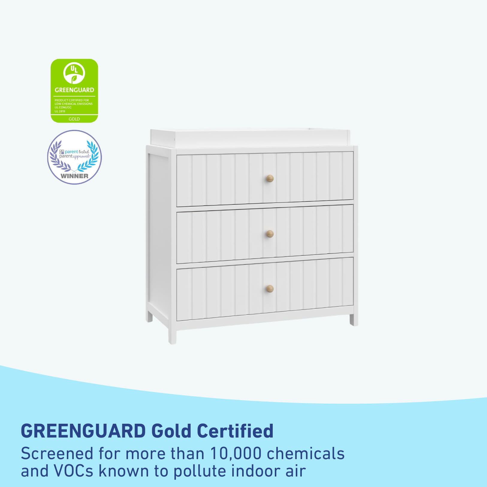 Amazon.com: Graco Teddi 3 Drawer Chest with Changing Table Topper