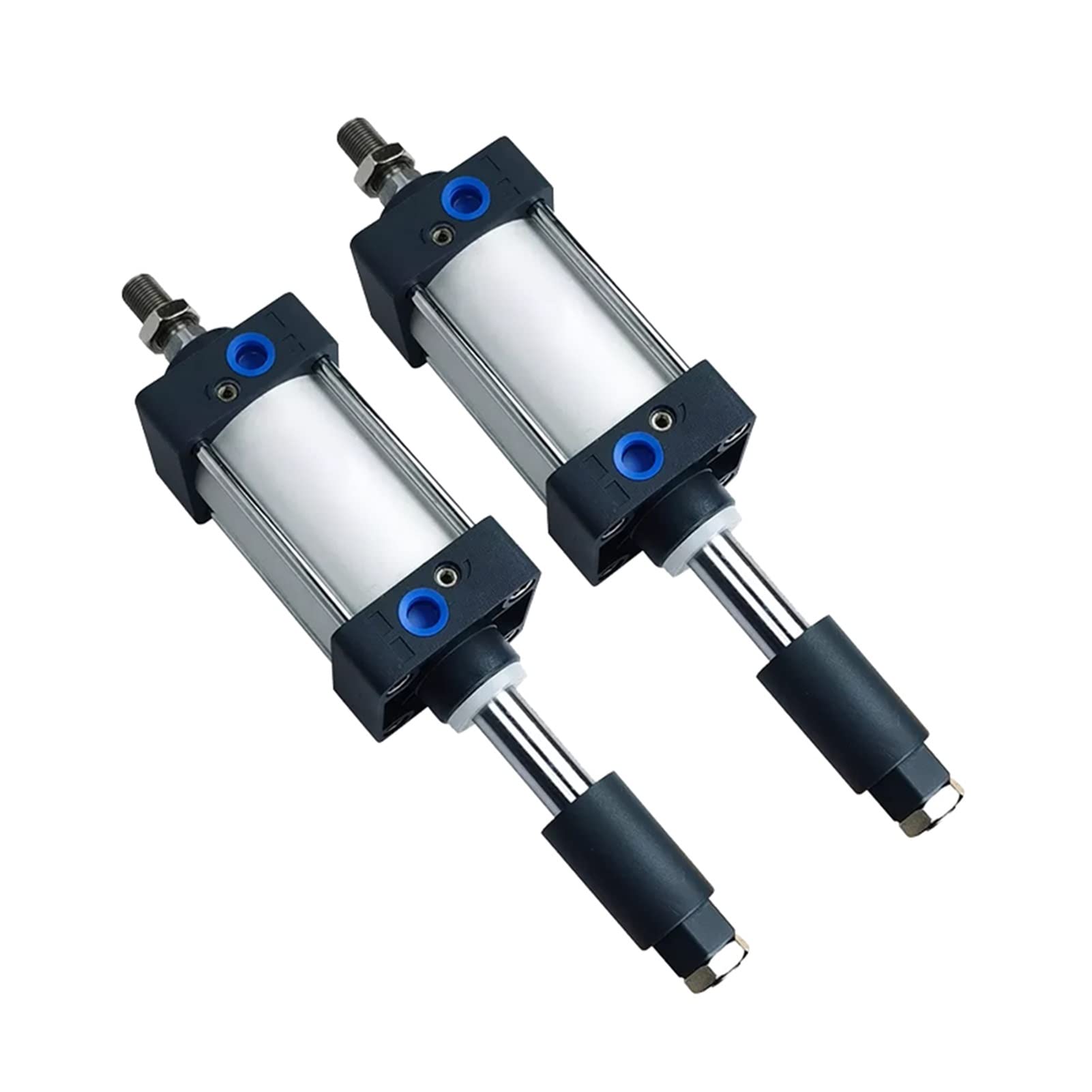 SCJ4 Serie 0 mm Air Pneumatic Cilindri foro 4 mm a doppia recitazione e spinta grande - Raccordi pneumatici(SCJ40X250-50,With magnet)