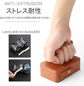 Amazon | [Drizzle-JP] シガレットケース 革調 タバコケース 喫煙具
