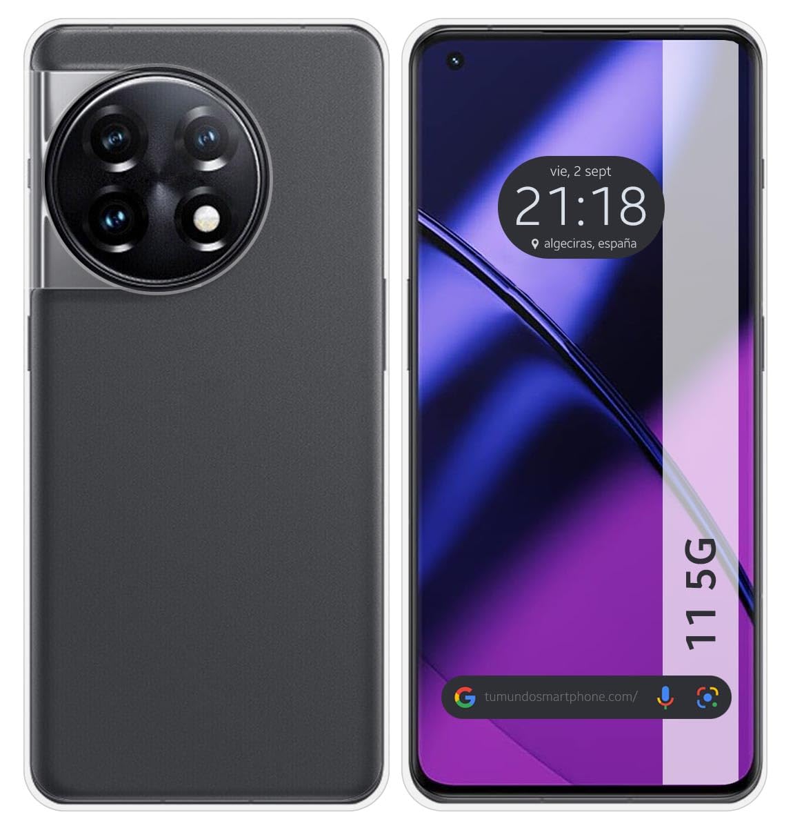 Custodia Antiurto Trasparente Per OnePlus Nord 3 5G – Silicone TPU Rinforzato Agli Angoli – Tumundosmartphone
