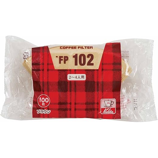 Kalita Coffee Filter Fp102 (100 Papers) for 2-4 Cups Dripper