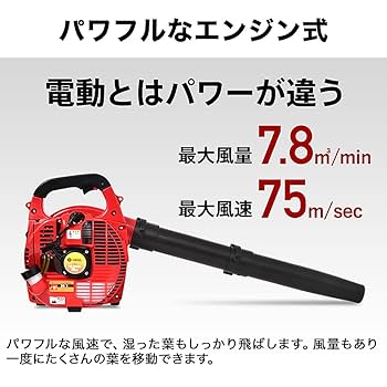 エンジン　ブロアー　2サイクル　2スト　ハンディタイプ　ブロワー 楽天市場】小型 軽量 エンジン式 ブロワー ブロアー 2サイクル